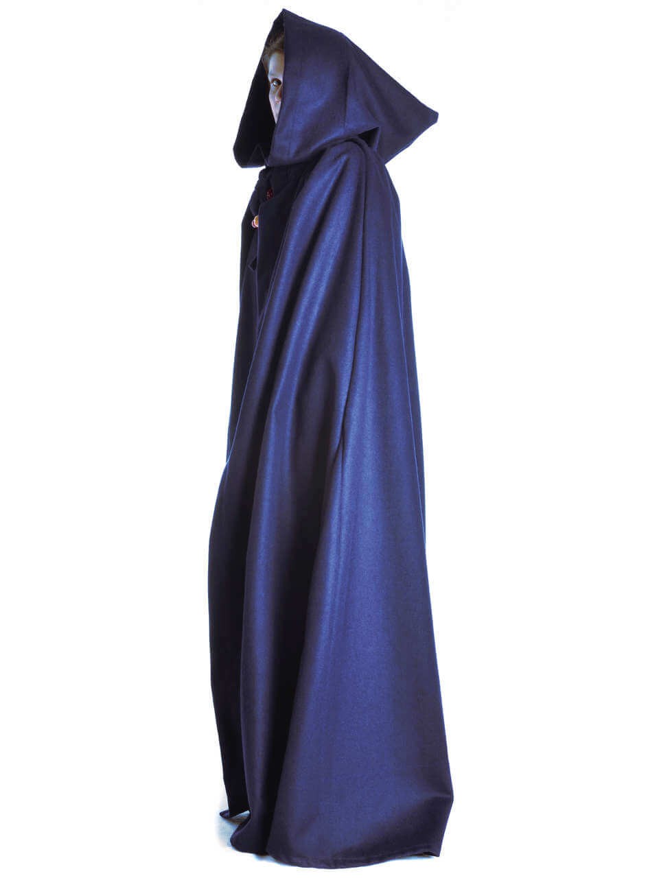 Medieval Hooded Cloak/Cape (Blue,Green,Black,Red,Brown) - 5003 –  Inter-Moden California