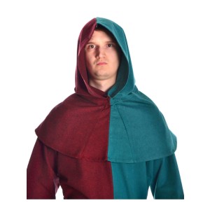 Hood black/blue/offwhite/green/red/brown