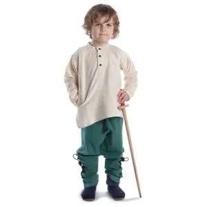 Kurta shirt for Kids red striped