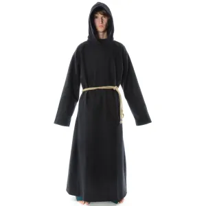 Monk's Robe black-brown woollen felt