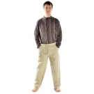 Cotton Trousers offwhite + black