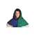 Hood black/blue/offwhite/green/red/brown