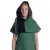 Medieval Hood with Liripipe green-offwhite-red-black-blue-brown