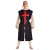 Medieval Surcoat black with a red cross