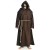 Monk's Robe woollen felt brown plus hood