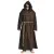 Monk's Robe woollen felt brown plus hood