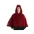 Medieval Hood with Liripipe green-offwhite-red-black-blue-brown
