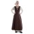 Medieval Dress hanger darkred/brown