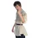 Mittelalter Schnürhemd Parzival in Beige Seitenansicht
