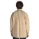 Mittelalter Hemd Gawan in Beige Rückansicht