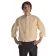 Mittelalter Hemd Gawan in Beige Frontansicht 2