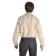 Mittelalter Hemd Orilus in Beige Rückansicht