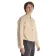 Mittelalter Hemd Orilus in Beige Seitenansicht