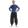 Mittelalter Hemd Anfortas in Blau Frontansicht 3