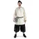 Mittelalter Tunika Hagen mittel in Beige Frontansicht 3