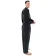 Mittelalter Hose Kurvenal in Schwarz Seitenansicht