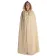 Mittelalter Umhang Sunnhild in Beige Frontansicht