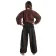 Mittelalter Hose Isolde in Schwarz-Braun Rückansicht