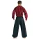 Mittelalter Hose Riwalin in Schwarz Rückansicht