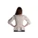 Mittelalter Bluse Hilde in Beige Rückansicht