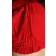 Mittelalter Bluse Gerlint in Rot Detailansicht